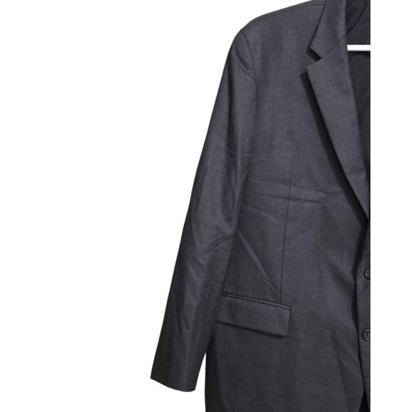 Lauren Ralph Lauren Gray Single Breasted Wool Blazer Sz 48L - Picture 4 of 12